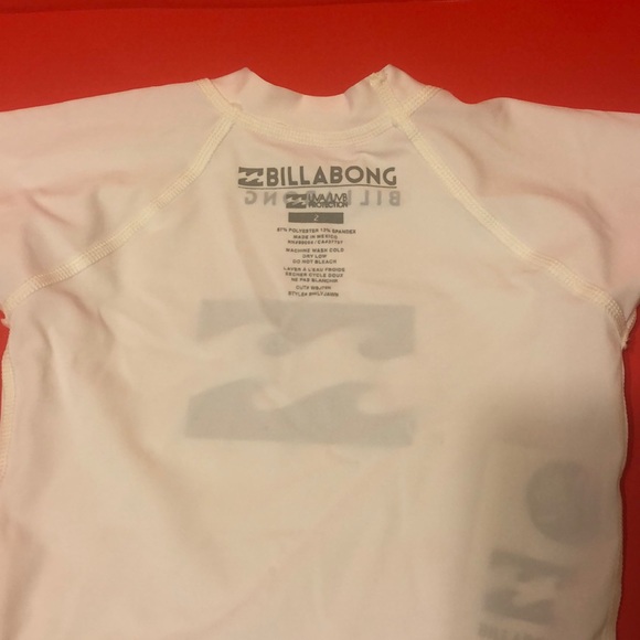 Billabong UVA/UVB protection swimming shirt size 2 - Picture 5 of 6